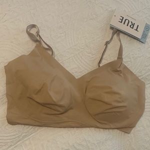True and Co, True Body Lift Full Cup Triangle Size M, Nude